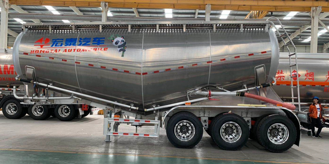 Dry Bulk Trailer Trailer