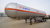 LPG сұйытылған газ жартылай тіркеме