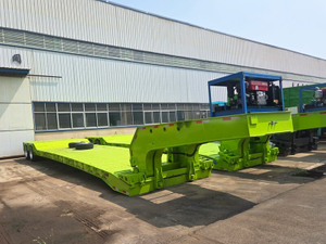 Ibinebenta ang 2 Axles RNG Lowbed Trailer