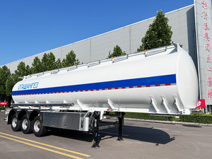 Treler Tangki Aluminium Diesel 3 Gandar